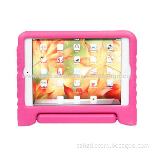 Cover for new iPad mini with bag design, non-toxic and safe material for kids